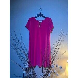 Cute hot pink dress